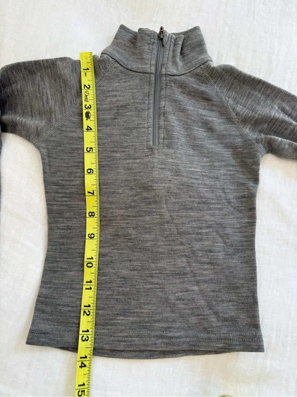 66 North Iceland Valholl Merino Wool Quarter Zip Neck Toddler Base Layer Shirt